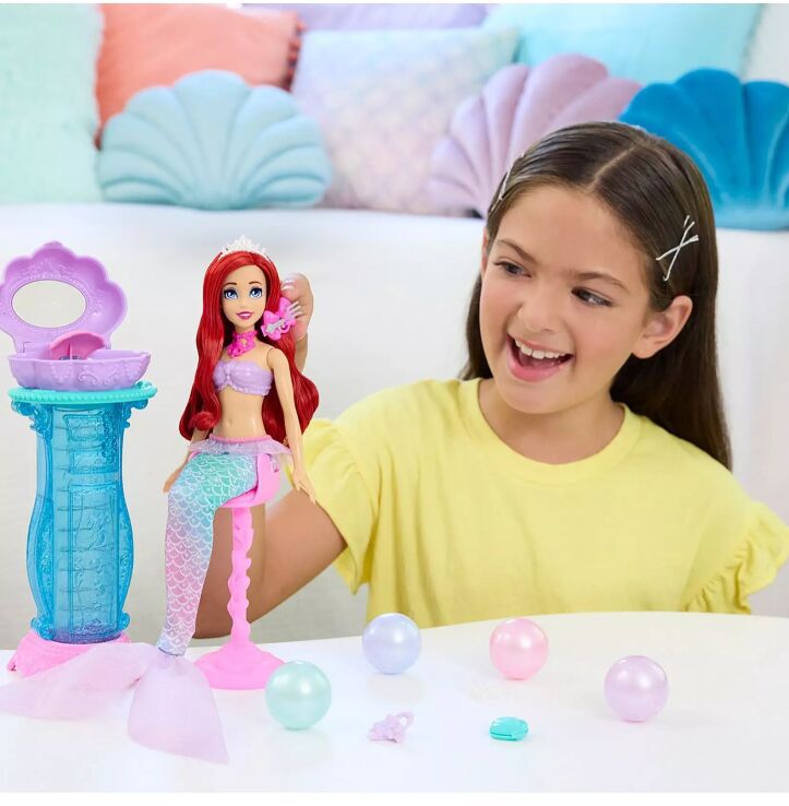 Disney Princess-Άριελ Με Κοχύλι Έκπληξη (JBF86) (5)