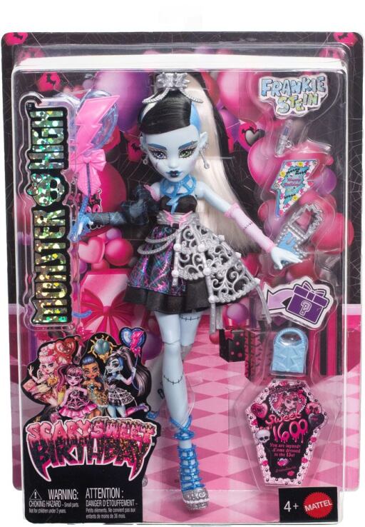 Monster High Scary Sweet Birthday-Frankie (JBG75) (1)