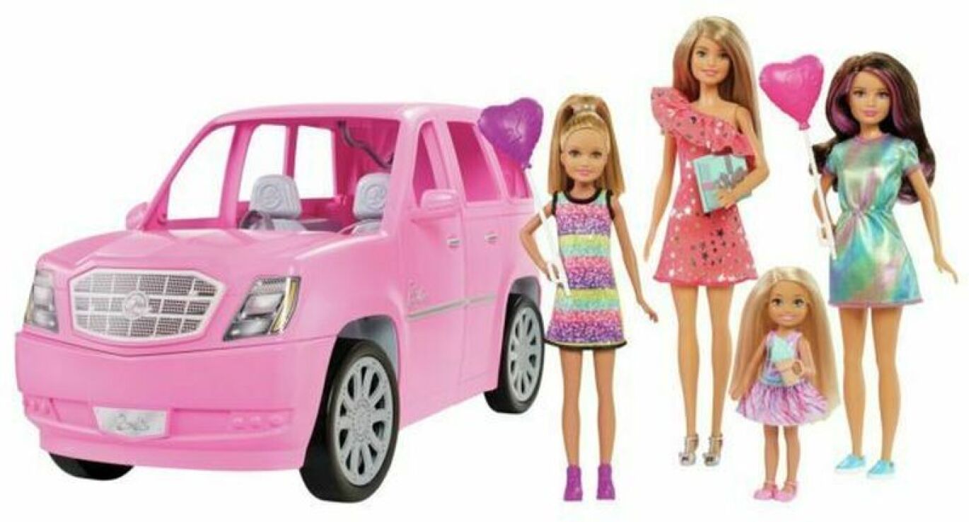 Barbie Σετ SUV & Κούκλες (GFF58) (0)
