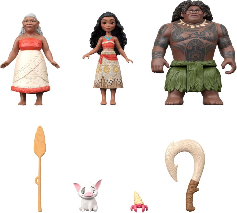 Disney Princess Βαϊάνα-Μίνι Κούκλες Σετ (JLN21) (0)
