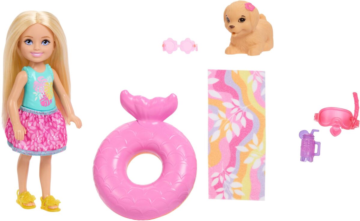Barbie Chelsea Σετ Πάρτυ Στην Πισίνα (JLX39) (1)