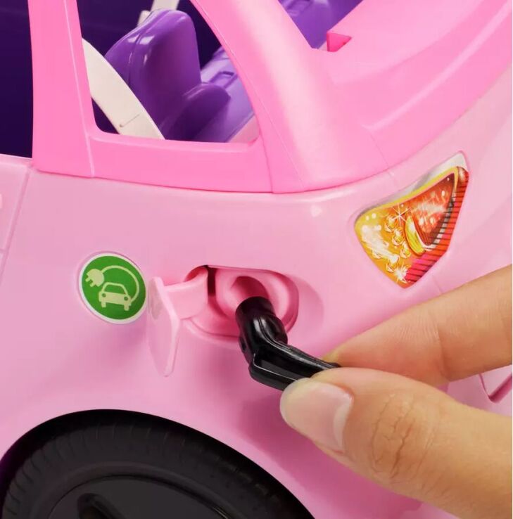 Barbie Σετ 2 Dolls & Ηλεκτρικό Αυτοκίνητο (JLX43) (4)