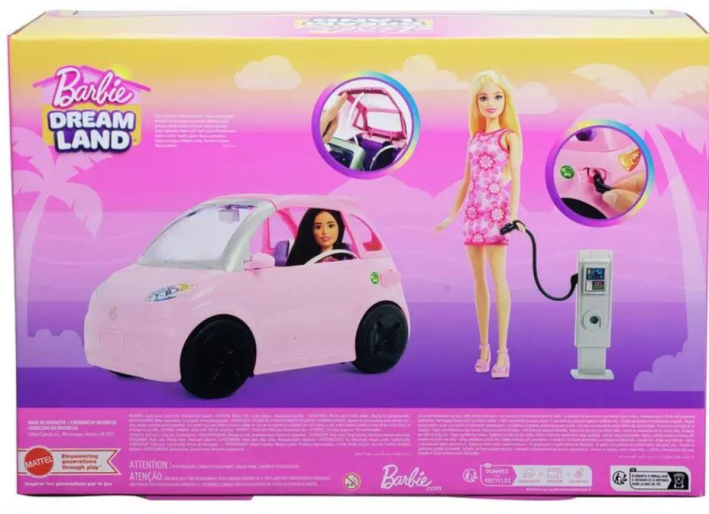 Barbie Σετ 2 Dolls & Ηλεκτρικό Αυτοκίνητο (JLX43) (5)