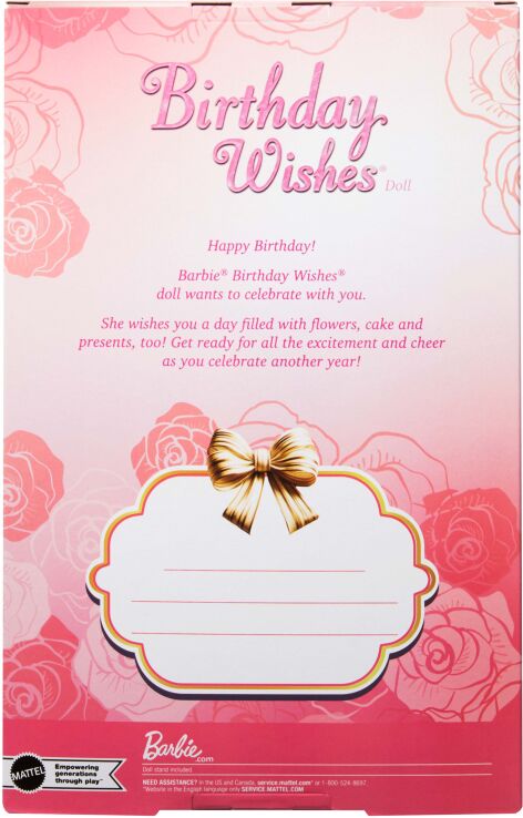 Barbie Συλλεκτική Χαρούμενα Γενέθλια (JBJ07) (6)