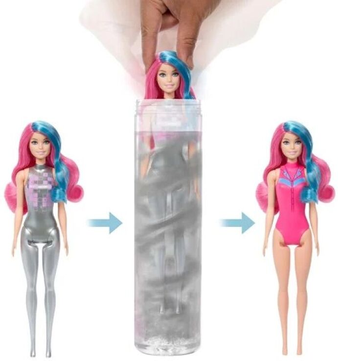 Barbie Color Reveal-Disco Star Series-4 Σχέδια-1Τμχ (JCP01) (3)