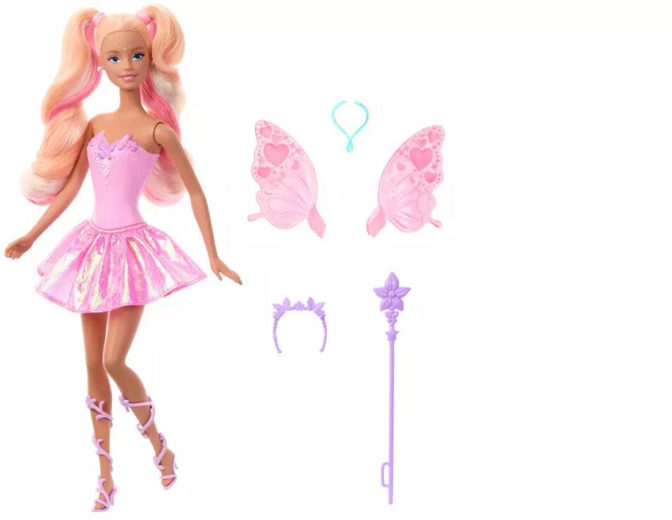 Λαμπάδα Barbie Νεράϊδα Μαγική Μεταμόρφωση (JCP76) (2)