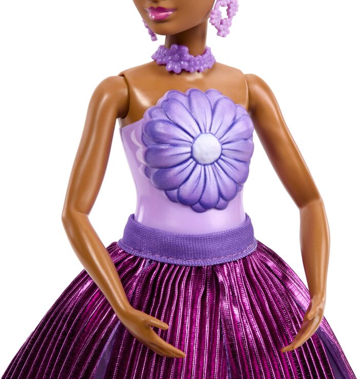 Barbie Petal Pop-Μωβ Μαργαρίτα (JMF58) (4)