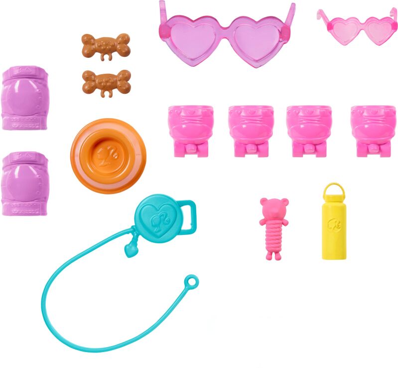 Barbie Roller Skates Με Σκυλάκι (JMJ44) (2)