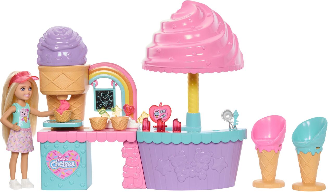 Barbie Chelsea Εργαστήριο Παγωτού (JMJ42) (4)