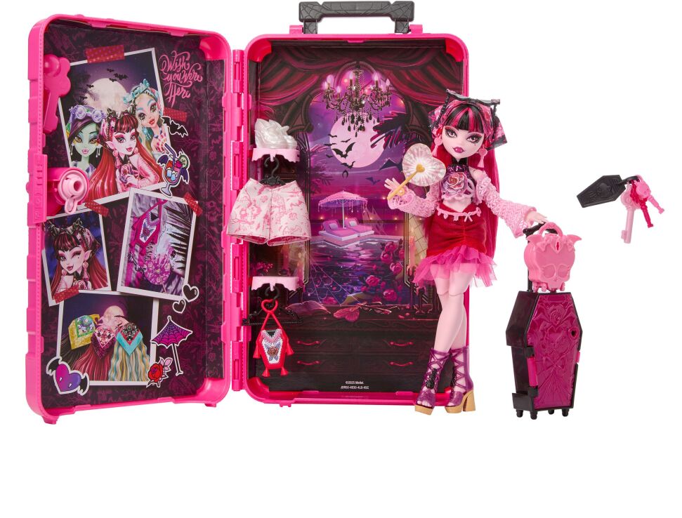 Monster High Βαλιτσάκι-Draculaura (JDR50) (2)
