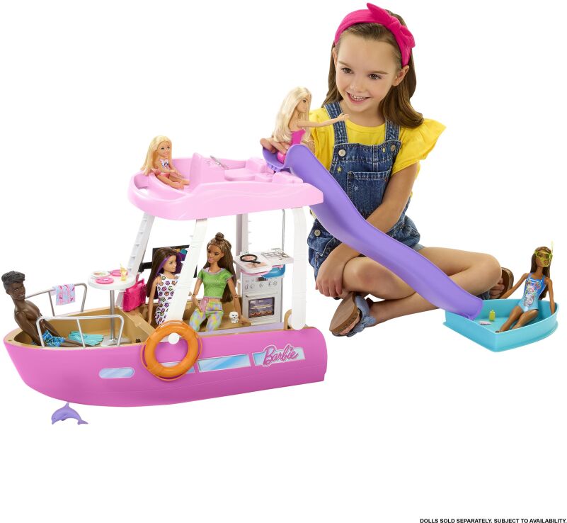Barbie Σκάφος Dreamboat (HJV37) (3)
