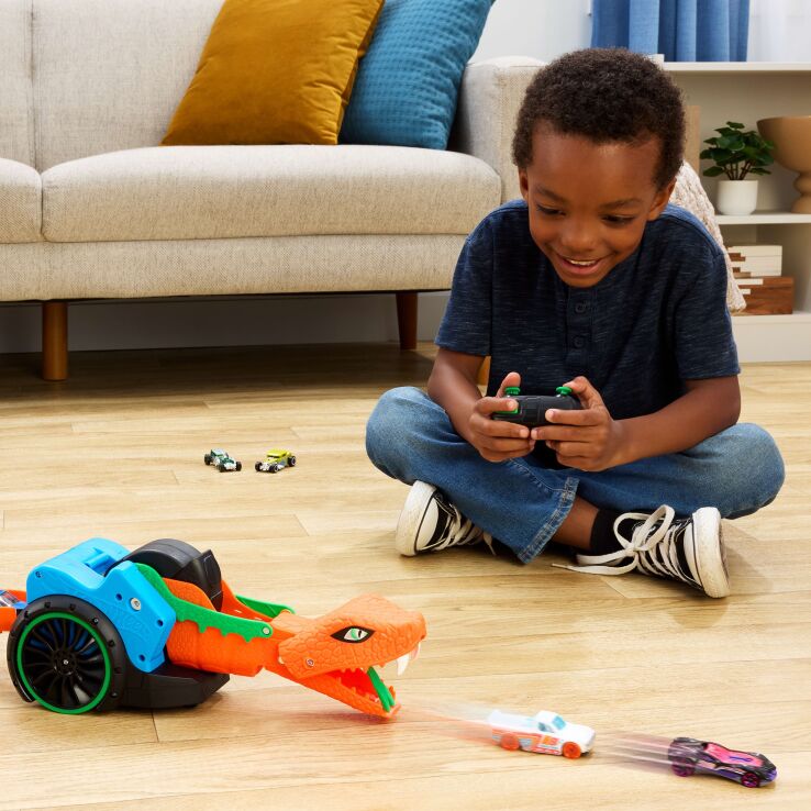 Hot Wheels Τηλεκατευθυνόμενο Let's Race Φίδι (JGD11) (8)