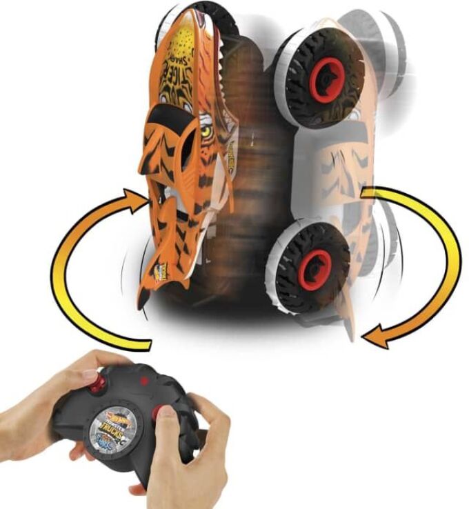 Hot Wheels Τηλεκατευθυνόμενο MT Tiger Shark 1:15 (HGV87) (3)