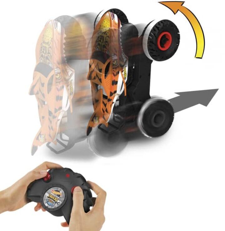 Hot Wheels Τηλεκατευθυνόμενο MT Tiger Shark 1:15 (HGV87) (4)