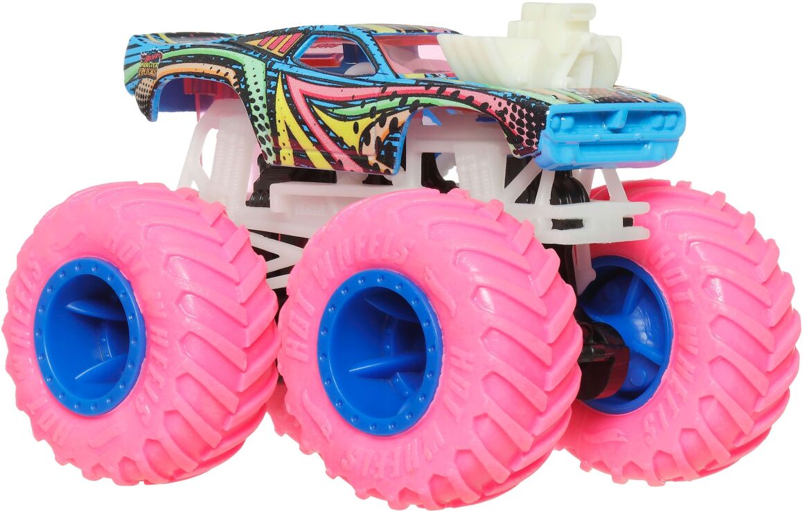 Hot Wheels Monster Trucks Glow-In-The-Dark-10 Σχέδια (JFX08) (8)