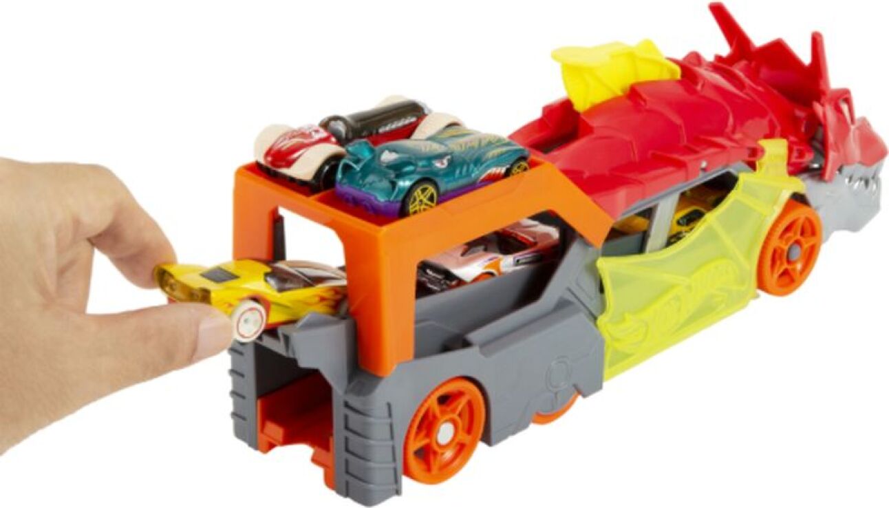 Λαμπάδα Hot Wheels Νταλίκα Δράκος (GTK42) (4)