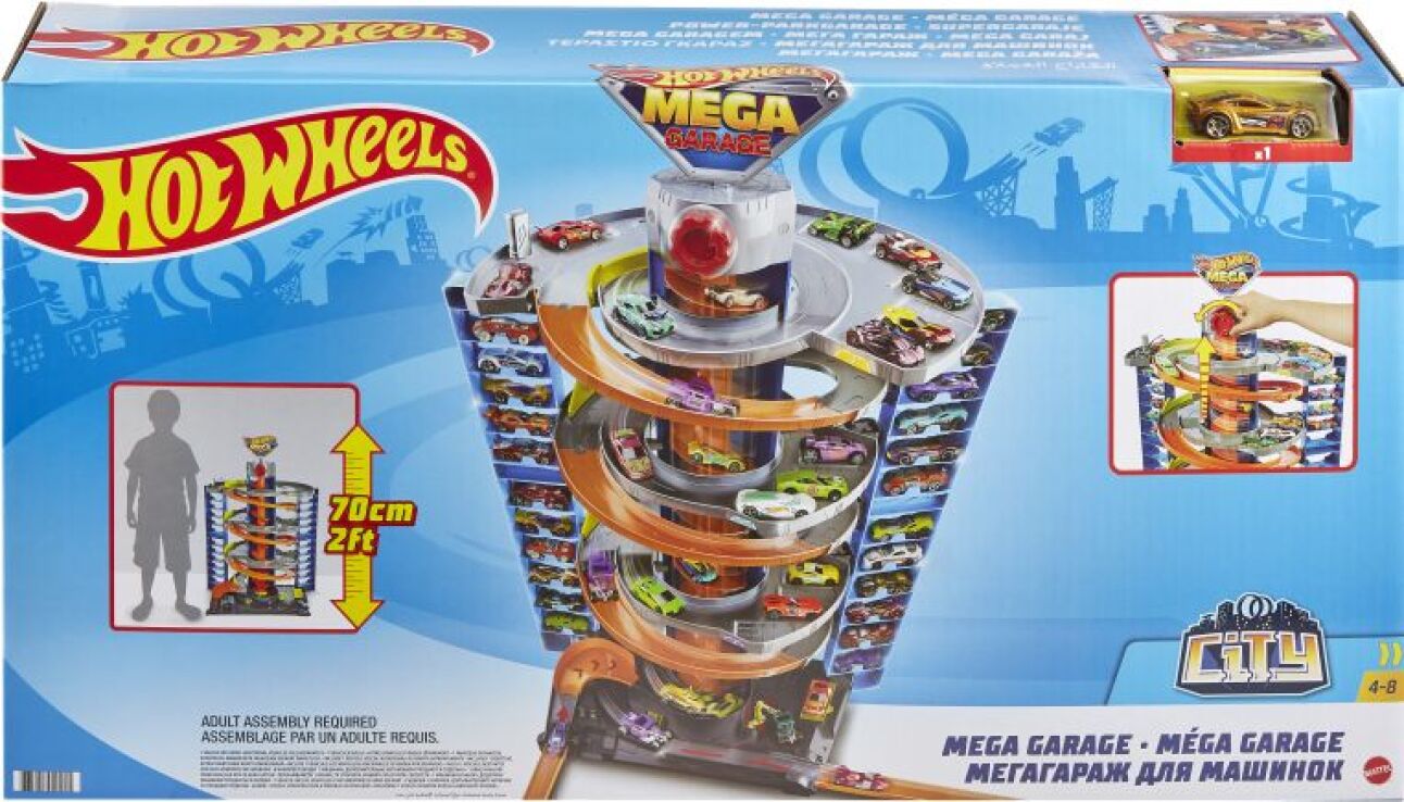 Hot Wheels Mega Γκαράζ City (GTT95) (1)