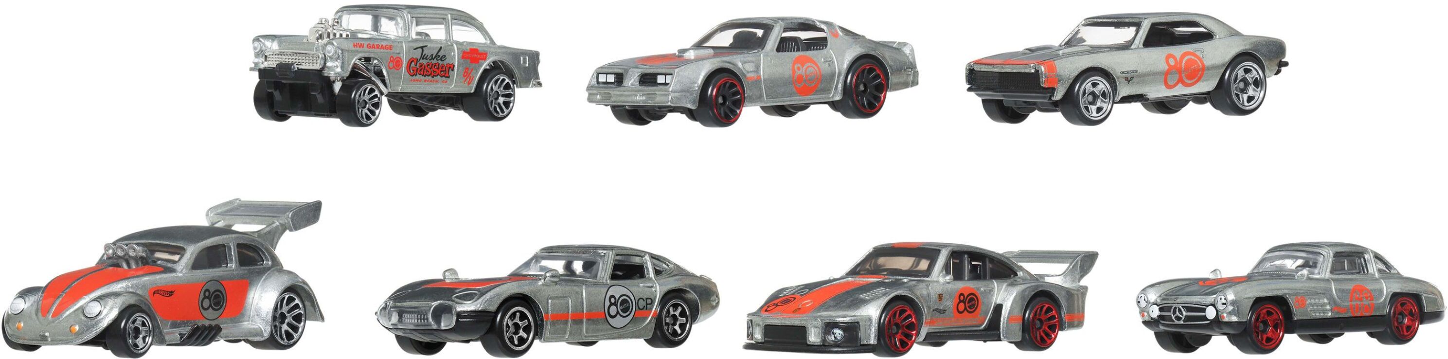 Hot Wheels Αυτοκινητάκια Σετ Των 7-80 Χρόνια (JHF01) (0)