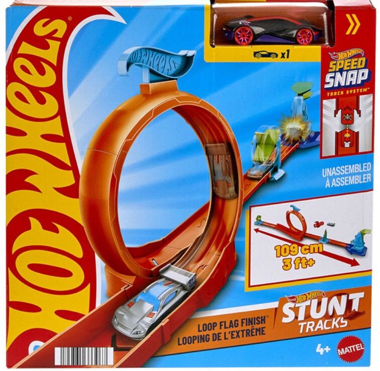 Hot Wheels Πίστες Για Κόλπα-2 Σχέδια (JHK76) (2)