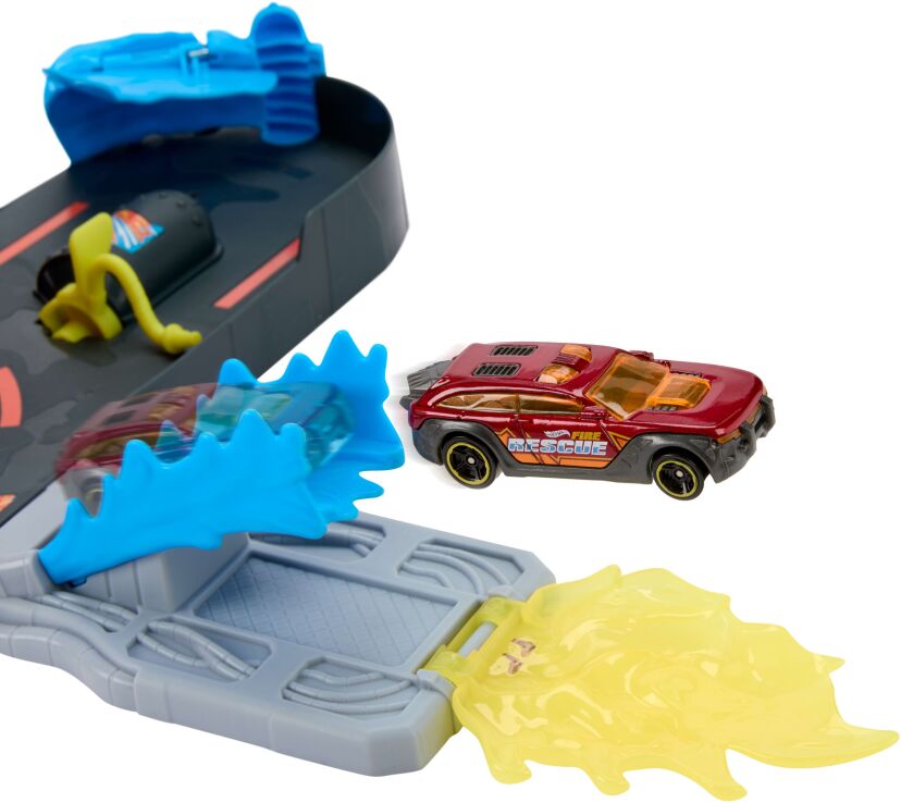 Hot Wheels Πίστα Σούπερ Πυροσβεστικός Σταθμός City (JHL95) (4)