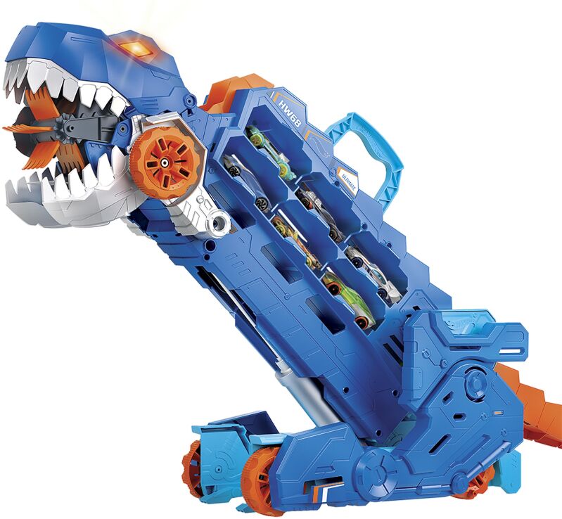 Hot Wheels Νταλίκα-Πίστα Δεινόσαυρος (HNG50) (2)