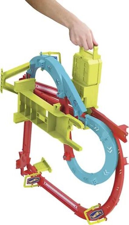 Hot Wheels Neon Speeders Πίστα Skyscraper Circuit (HPC07) (2)