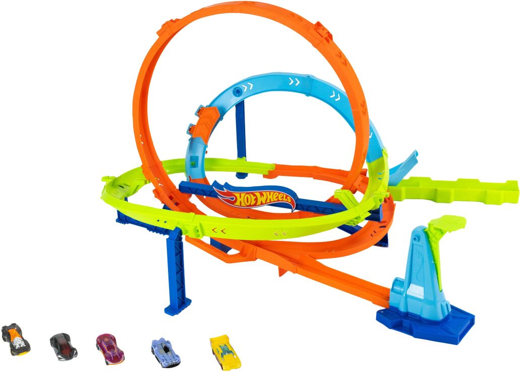 Hot Wheels Πίστα Cyclone Loop Challenge (JLF66) (2)