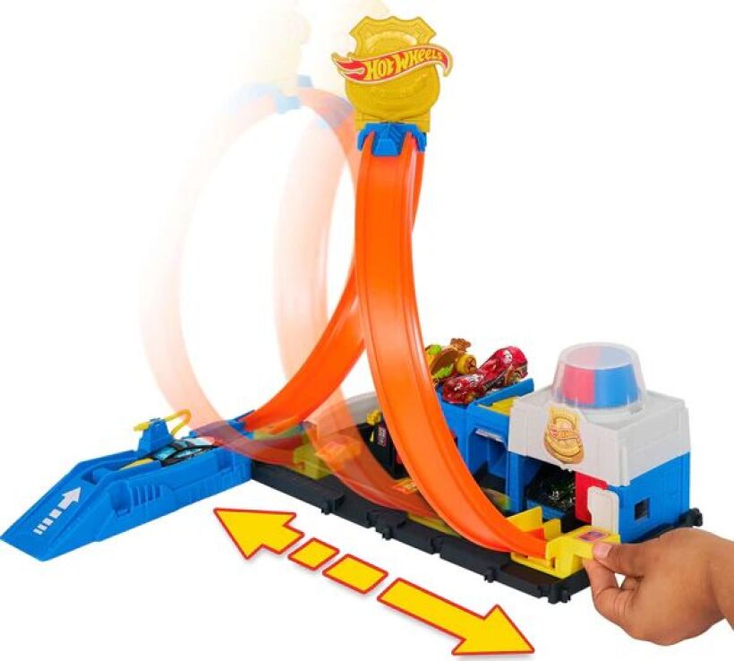 Hot Wheels Σούπερ Αστυνομικό Τμήμα City (JBM71) (2)