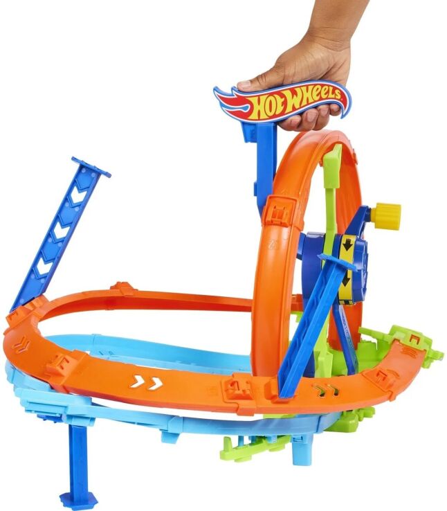 Hot Wheels Πίστα Γρήγορη Εκκίνηση Με Λουπ (JBX65) (3)