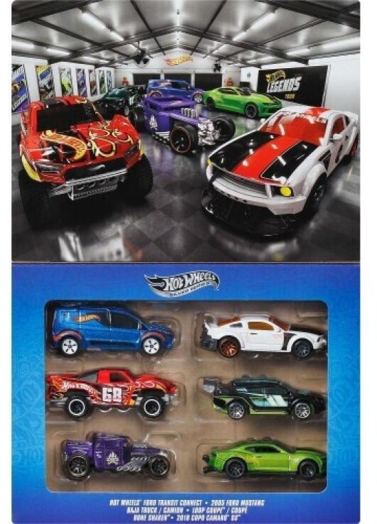 Hot Wheels Αυτοκινητάκια-Legends Σετ Των 6 (JLB24) (1)