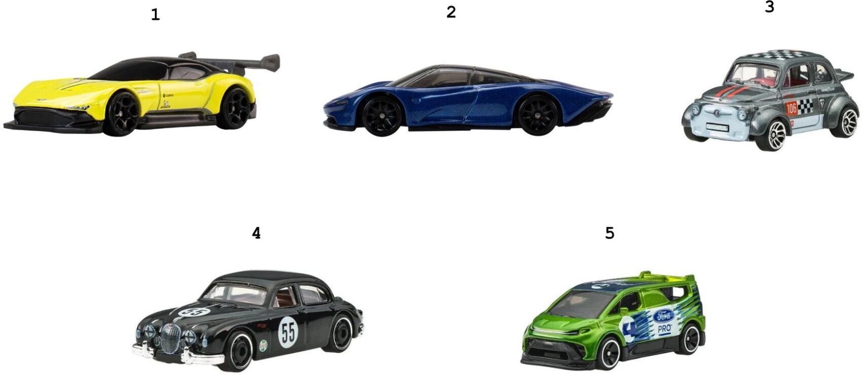 Hot Wheels Αυτοκινητάκια-Αυτοκινητοβιομηχανίες UK Hill Climbers-5 Σχέδια (JLT22) (1)