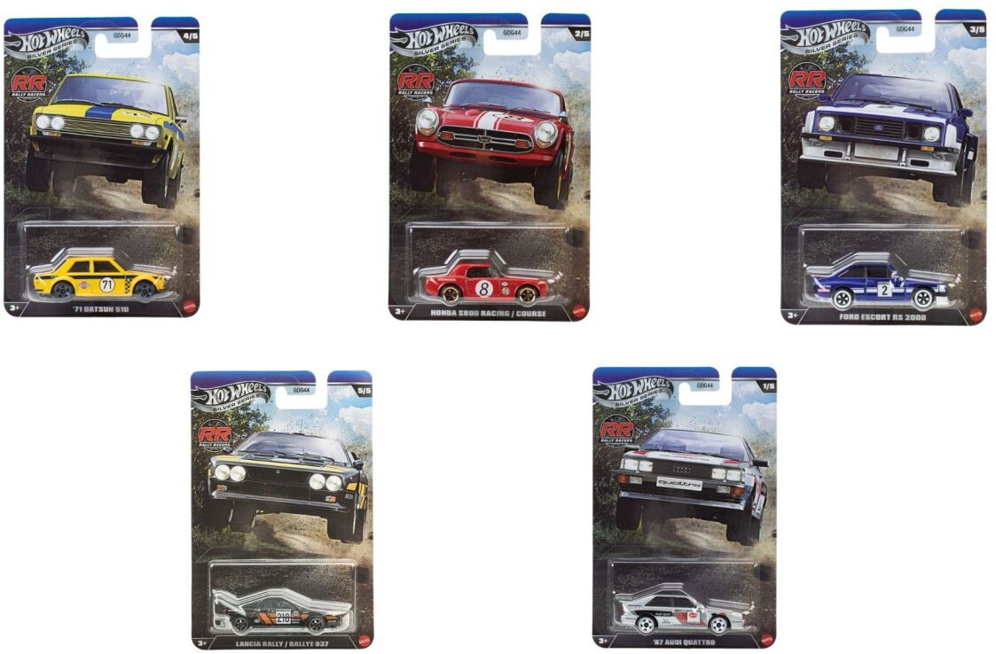 Hot Wheels Αυτοκινητάκια-Αυτοκινητοβιομηχανίες International Rally-5 Σχέδια (JLT21) (2)