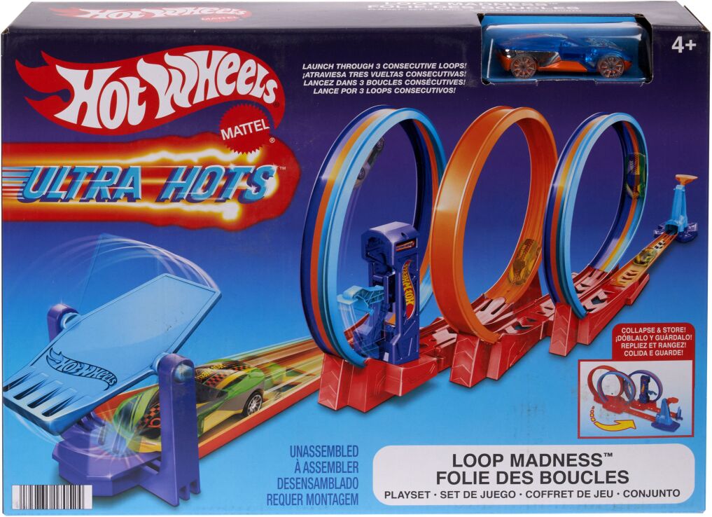 Hot Wheels Ultra Hots Πίστα Loop Madness (HPX93) (1)