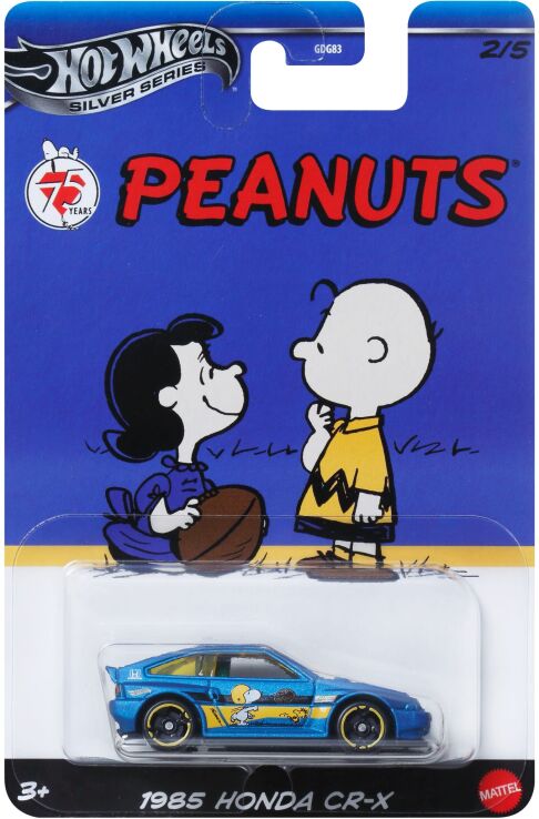 Hot Wheels Αυτοκινητάκια-Peanuts 75th-5 Σχέδια-1Τμχ (JDY88) (2)