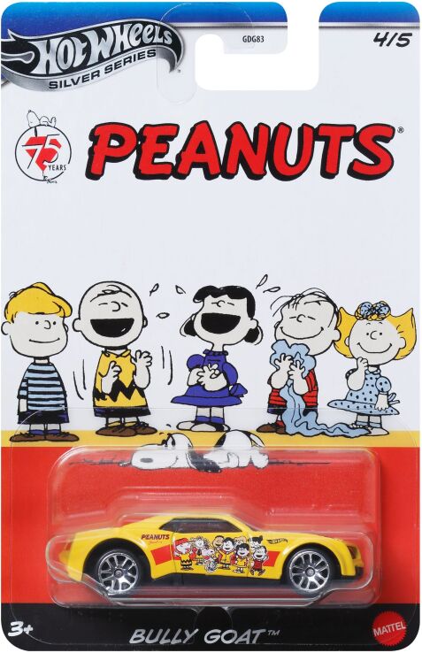 Hot Wheels Αυτοκινητάκια-Peanuts 75th-5 Σχέδια-1Τμχ (JDY88) (4)