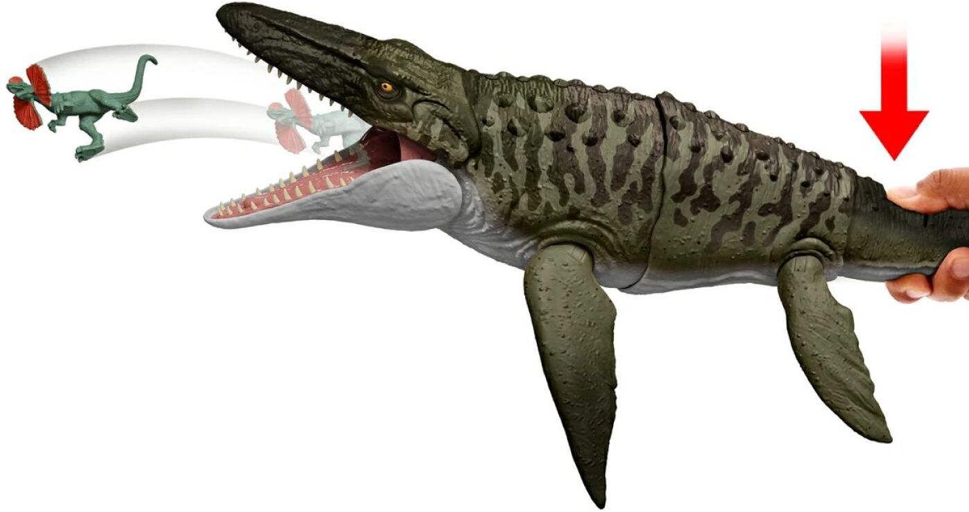 Jurassic World Rebirth Μοσόσαυρος Με Λειτουργία Κίνησης & Ήχους (JCH00) (3)