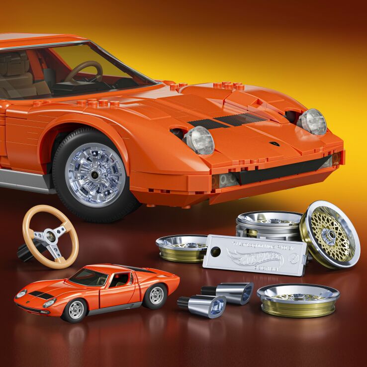 Brick Shop Hot Wheels Premium Series-Lamborghini '71 Miura P400 SV (JHF61) (4)
