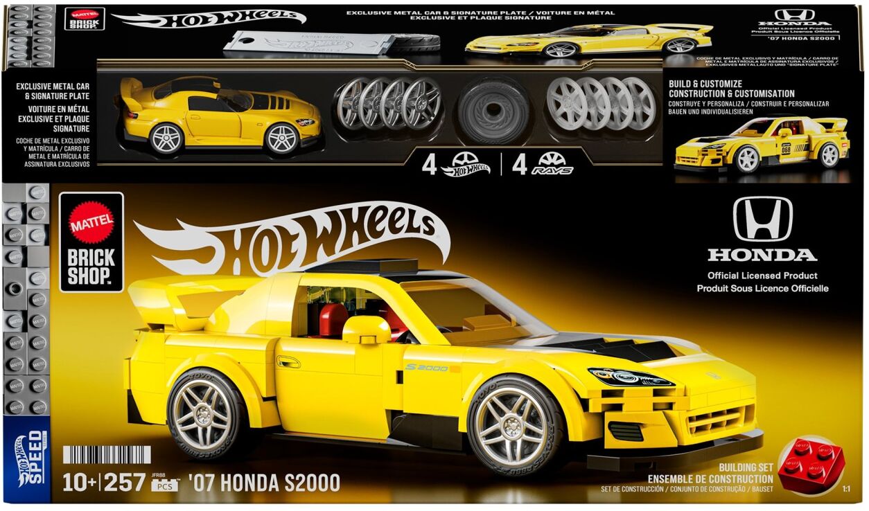 Brick Shop Hot Wheels Speed Series-Honda S2000 (JFR88) (1)