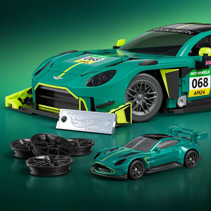 Brick Shop Hot Wheels Elite Series-Aston Martin Vantage GT3 (JLF51) (4)