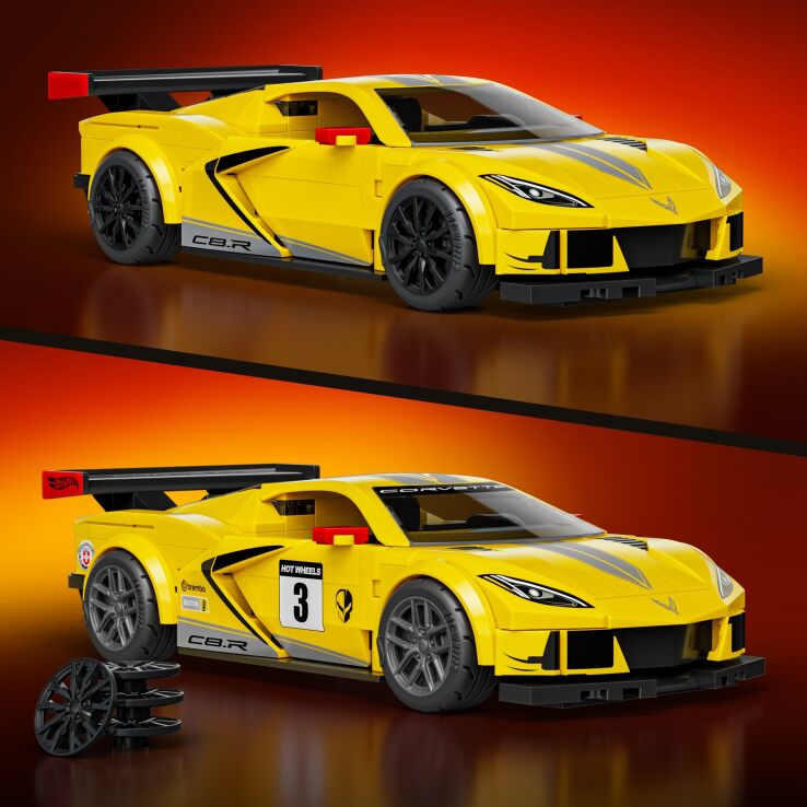 Brick Shop Hot Wheels Speed Series-Corvette C8.R (JKR19) (2)