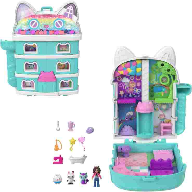 Polly Pocket Polly Μίνι-Gabby's Dollhouse (JFV02) (0)