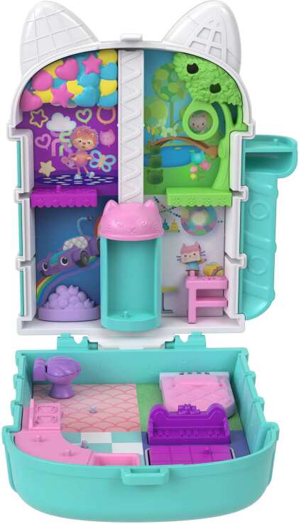 Polly Pocket Polly Μίνι-Gabby's Dollhouse (JFV02) (2)