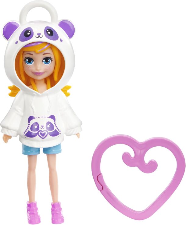 Polly Pocket Polly Κούκλα Με Φουτεράκι-4 Σχέδια (HKV98) (4)