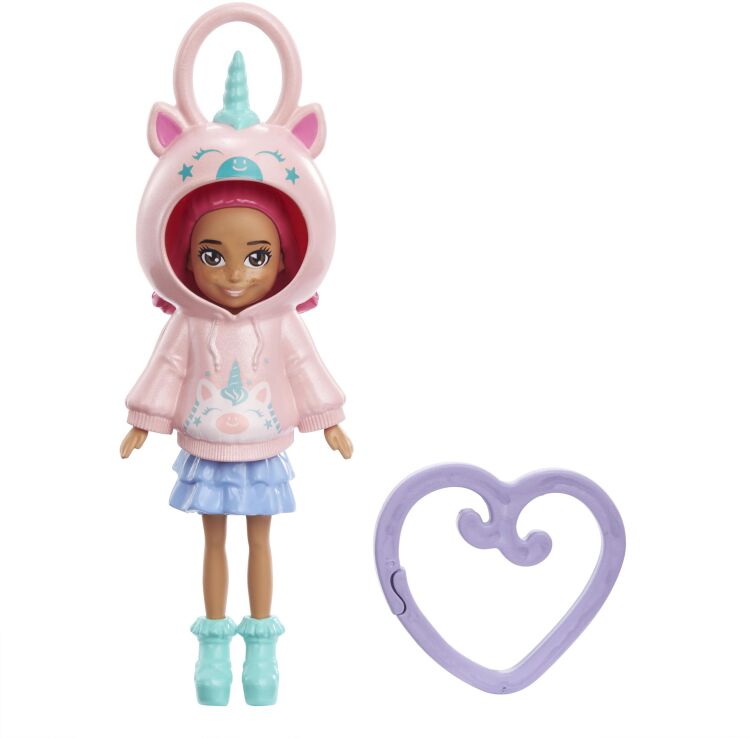 Polly Pocket Polly Κούκλα Με Φουτεράκι-4 Σχέδια (HKV98) (5)