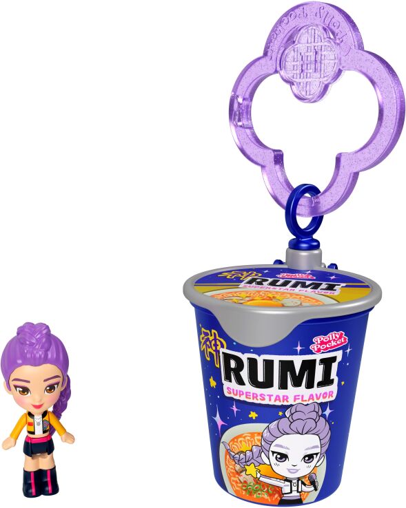 Polly Pocket Polly Kpop Demon Hunters Μπρελόκ-5 Σχέδια (JRX58) (3)
