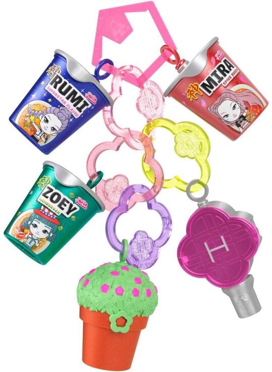 Polly Pocket Polly Kpop Demon Hunters Μπρελόκ-5 Σχέδια (JRX58) (8)