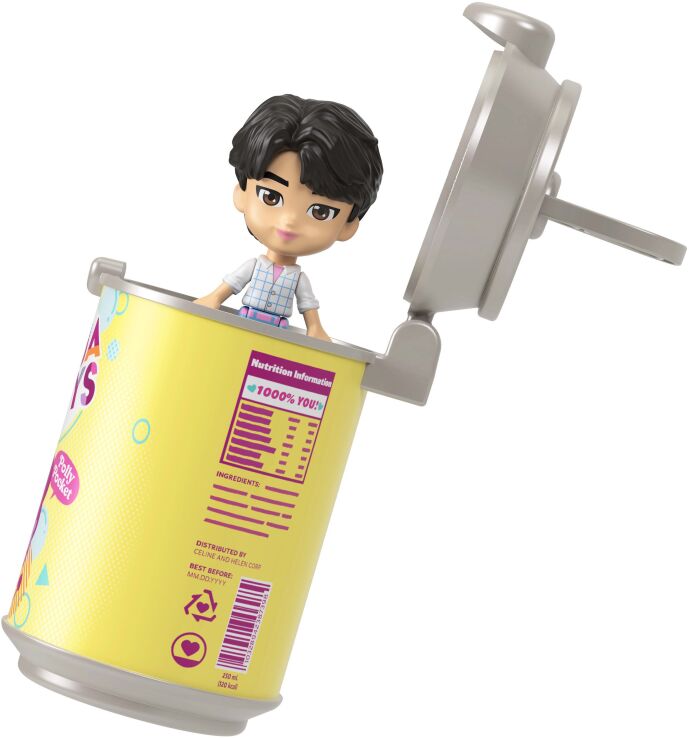 Polly Pocket Polly Kpop Demon Hunters Μπρελόκ Saja Boys Σετ Των 5 (JTM73) (4)