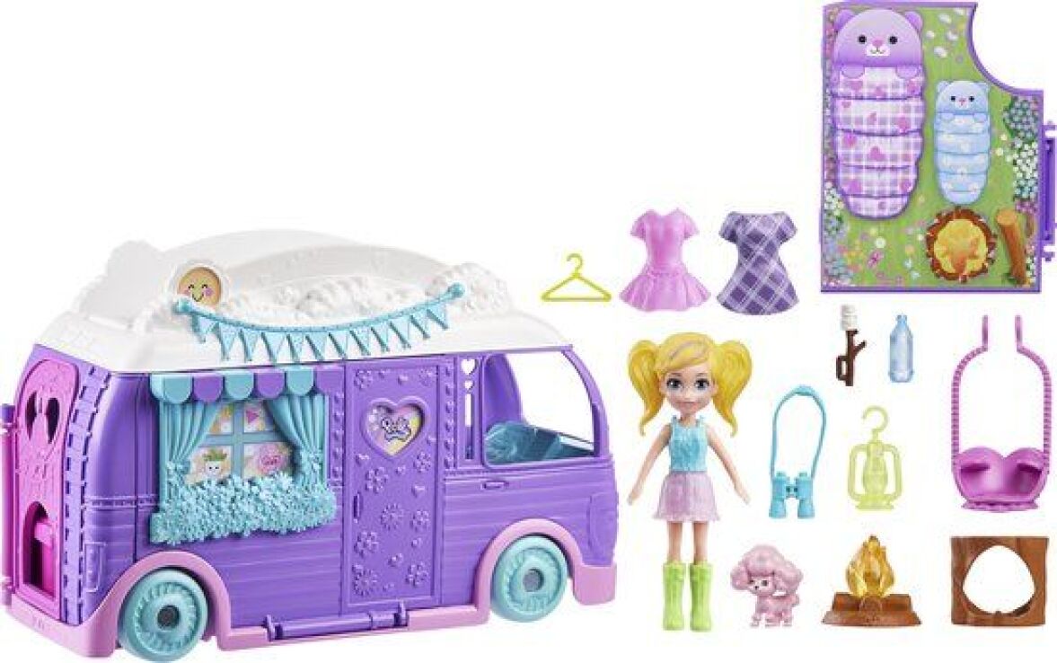 Polly Pocket Polly Τροχόσπιτο (JCC32) (0)
