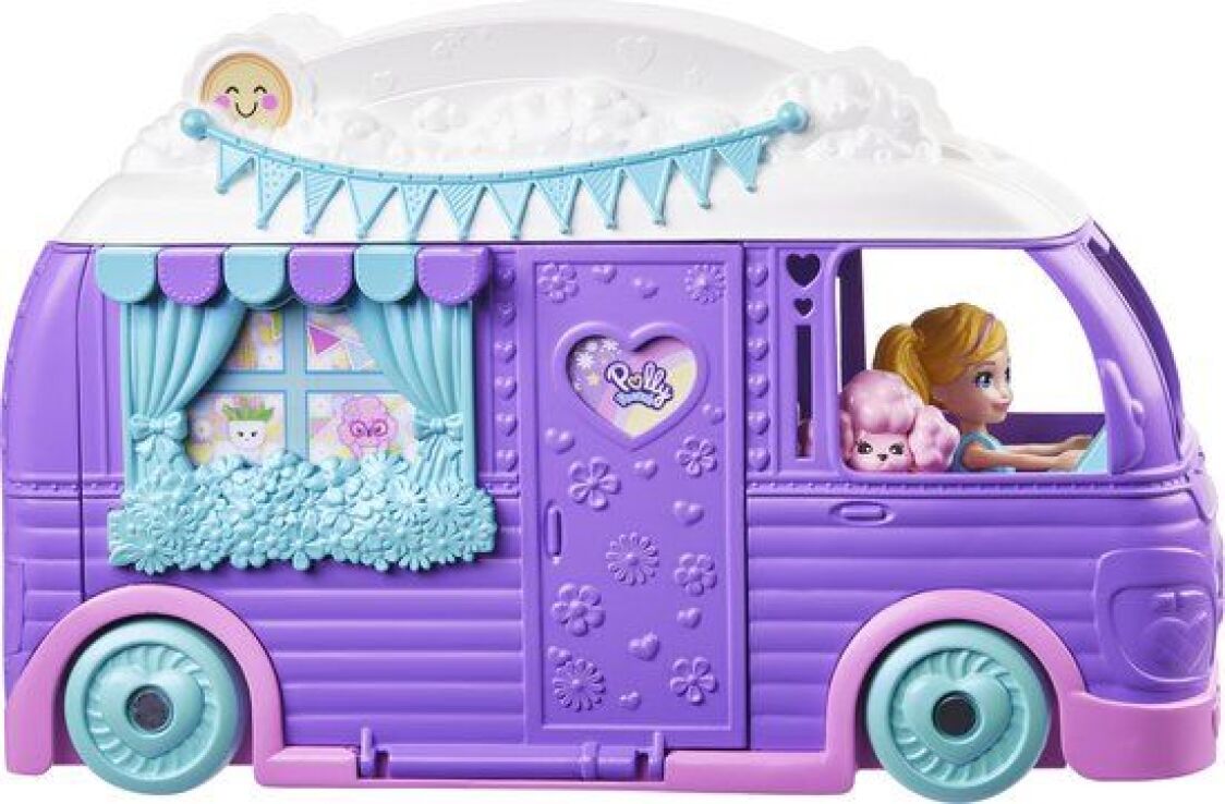 Polly Pocket Polly Τροχόσπιτο (JCC32) (1)