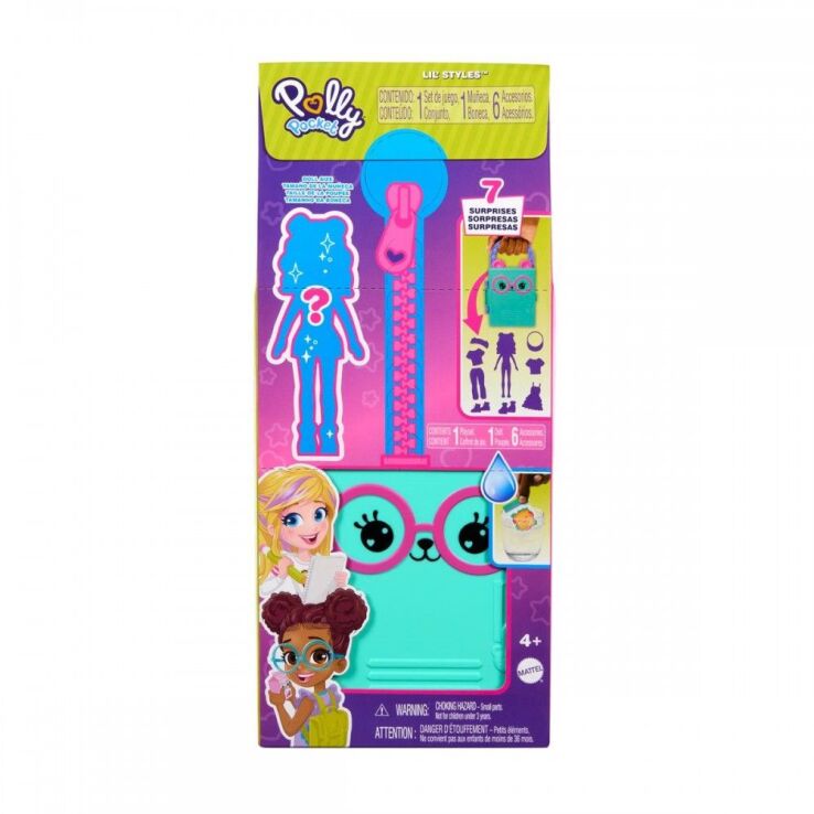Polly Pocket Polly Κασετίνες Μόδας-1Τμχ (HRD64) (1)